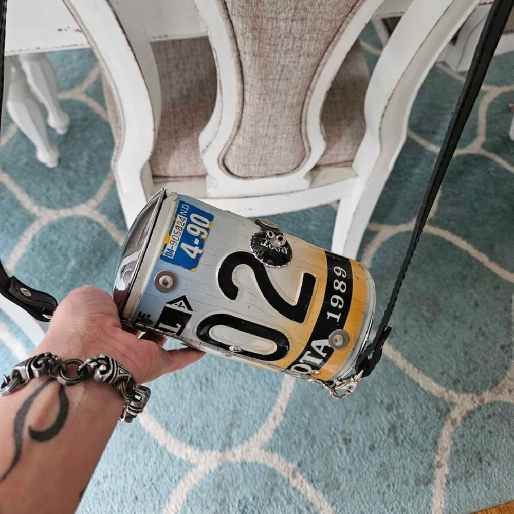 Unique License Plate Handbag